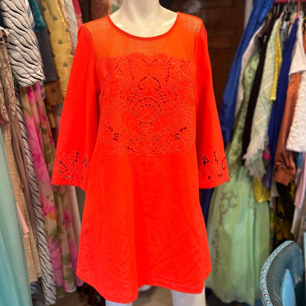 Embroidered Seahorses Dress